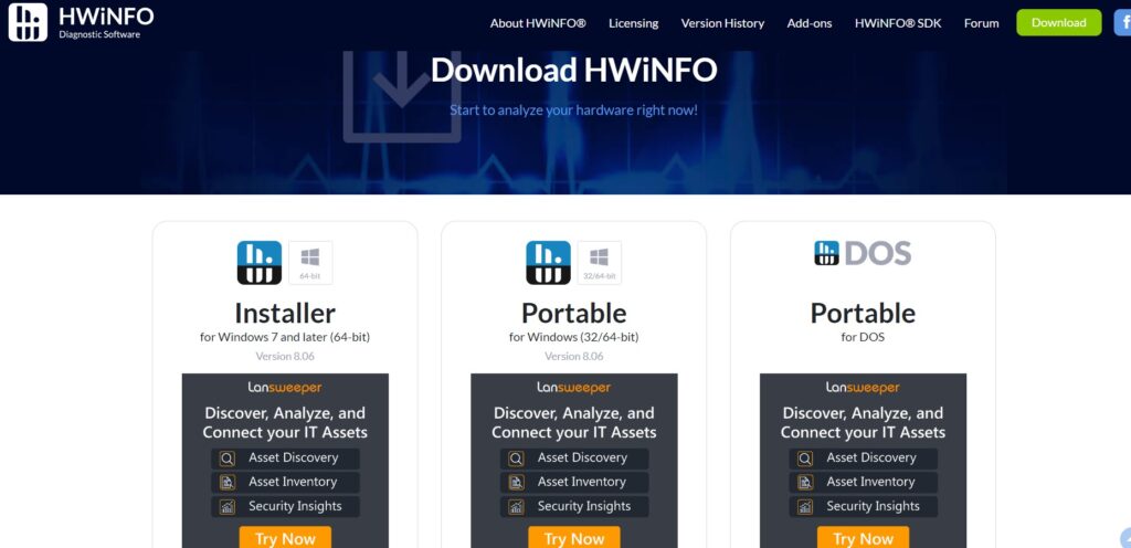 HWiNFO DOWNLOAD