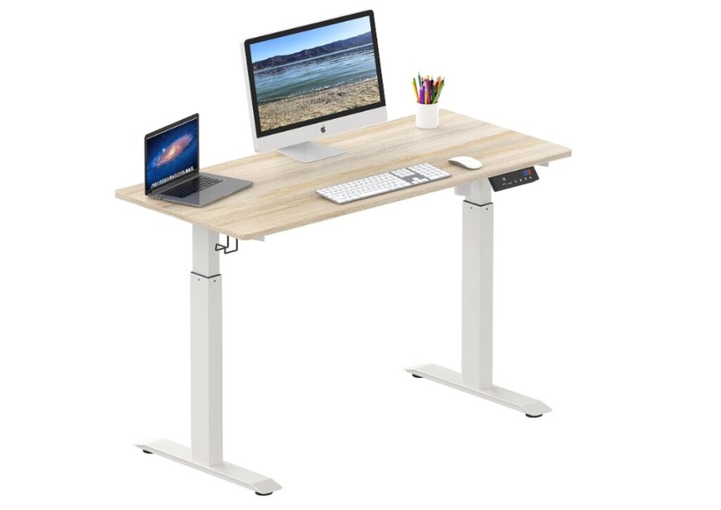 SHW Electric Height Adjustable Desk 1