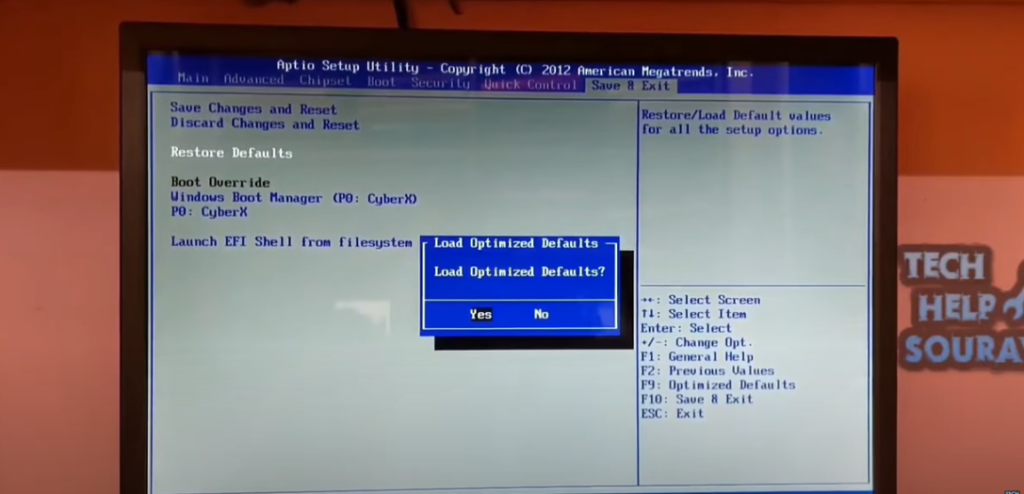 bios setting