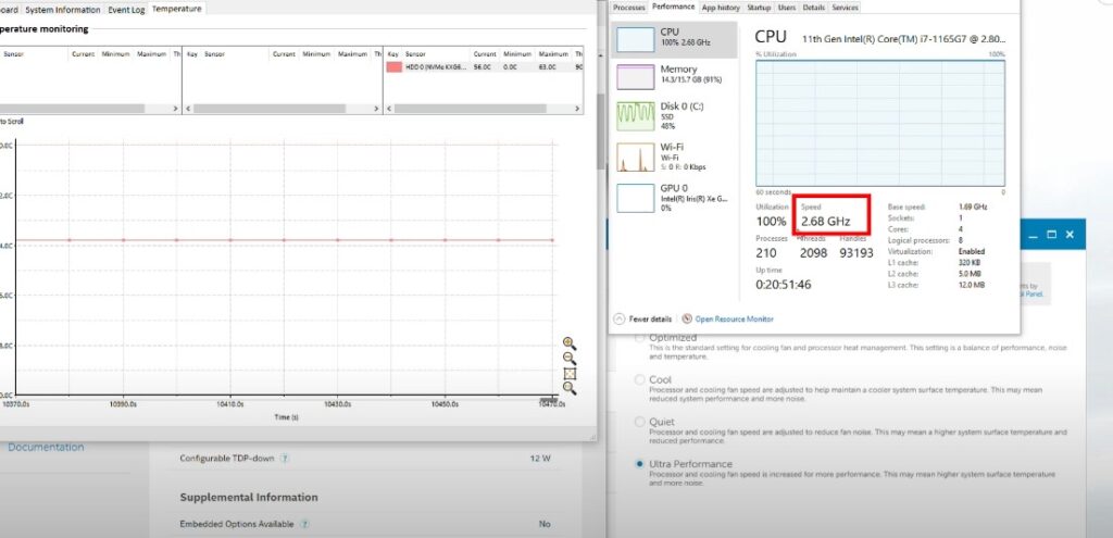 dell latitude CPU Speed