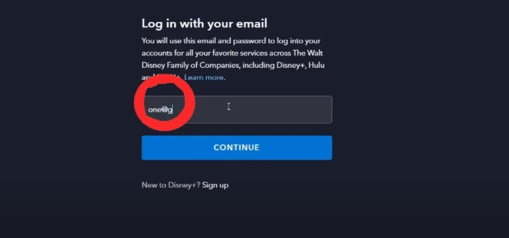 disney login 1