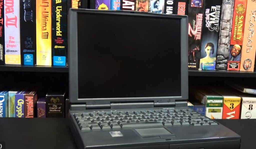 old laptop 1990s